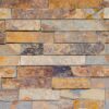 Stone tile from multicolor birch