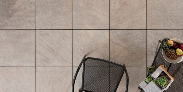 Outdoor ceramic tiles