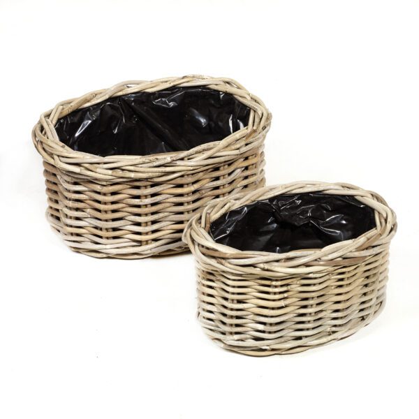 wicker pot