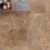 Stone cladding or travertine tiles