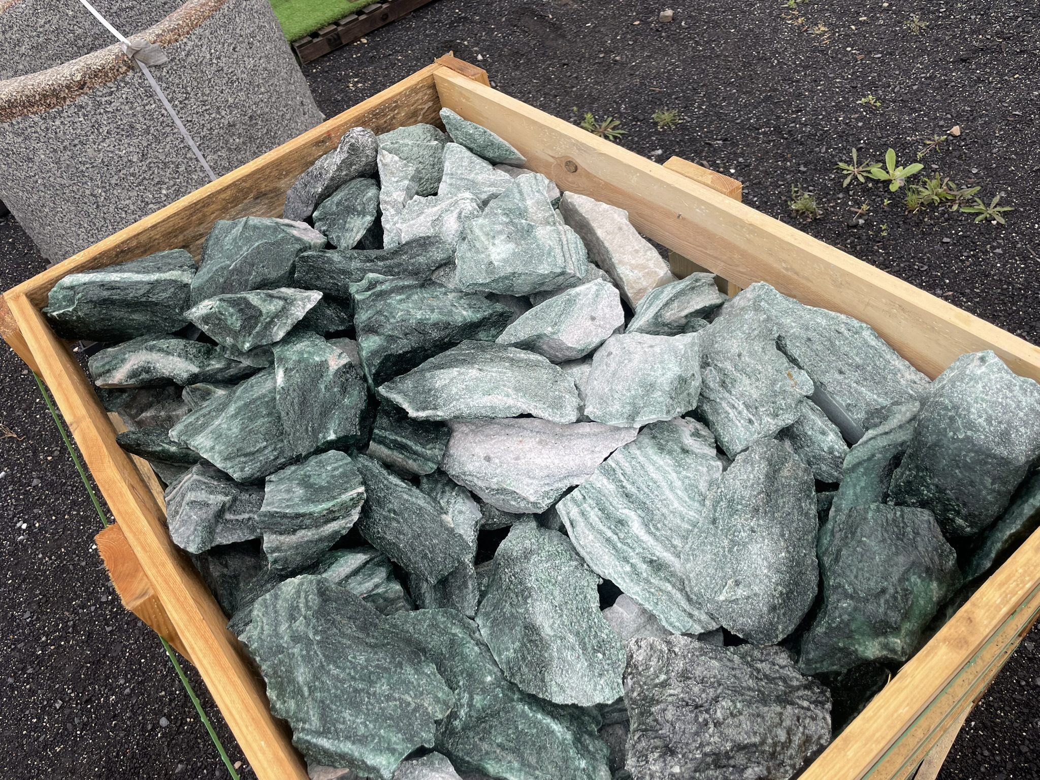STONE CITY - AGB-01 - 10-20cm Broken arctic green (2)
